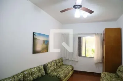 Kitnet / stúdio para aluguel - vila caiçara, 1 quarto,  50 m² - praia grande