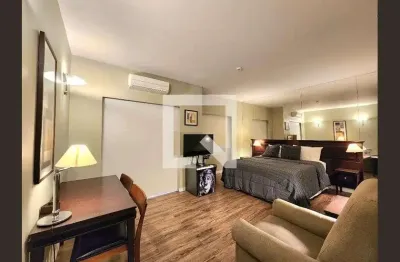 Kitnet / stúdio para aluguel - itaim bibi, 1 quarto,  32 m² - são paulo