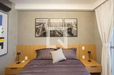 Kitnet / stúdio para aluguel - brooklin, 1 quarto,  30 m² - são paulo