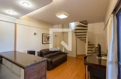 Apartamento para aluguel - savassi, 1 quarto,  50 m² - belo horizonte