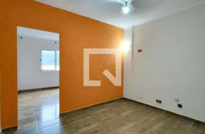 Kitnet / stúdio para aluguel - guilhermina, 1 quarto,  58 m² - praia grande