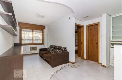 Apartamento para aluguel - azenha, 1 quarto,  48 m² - porto alegre