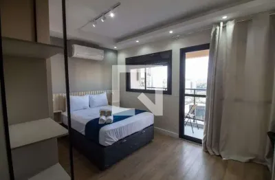 Kitnet / stúdio para aluguel - chácara santo antonio, 1 quarto,  27 m² - são paulo