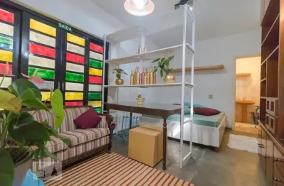Kitnet / stúdio para aluguel - cidade universitária, 1 quarto,  60 m² - campinas