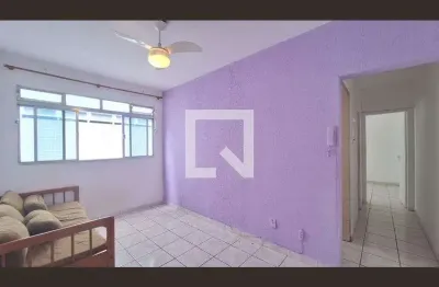 Apartamento para aluguel - guilhermina, 1 quarto,  50 m² - praia grande