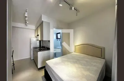 Kitnet / stúdio para aluguel - brooklin, 1 quarto,  25 m² - são paulo