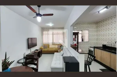 Apartamento para aluguel - boqueirão, 1 quarto,  52 m² - santos