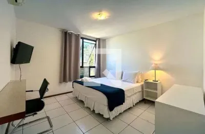 Kitnet / stúdio para aluguel - leme, 1 quarto,  30 m² - rio de janeiro