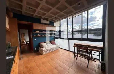 Apartamento para aluguel - brooklin, 1 quarto,  35 m² - são paulo