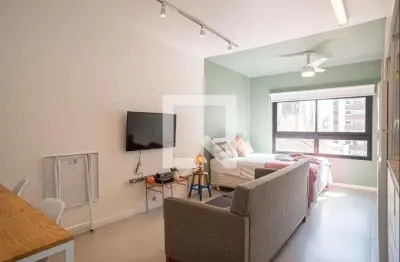 Kitnet / stúdio para aluguel - consolação, 1 quarto,  27 m² - são paulo