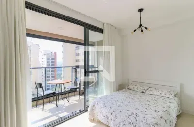 Kitnet / stúdio para aluguel - brooklin, 1 quarto,  30 m² - são paulo
