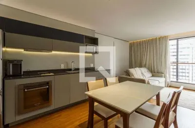 Apartamento com 1 quarto para alugar na Avenida Jurucê, Moema, São Paulo