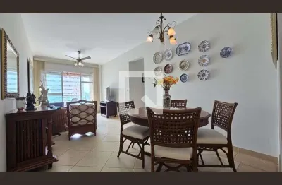Apartamento para aluguel - gonzaga , 3 quartos,  110 m² - santos