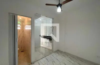 Kitnet / stúdio para aluguel - ponta da praia, 1 quarto,  34 m² - santos