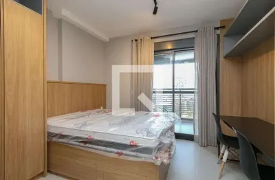 Kitnet / stúdio para aluguel - chácara santo antonio, 1 quarto,  27 m² - são paulo