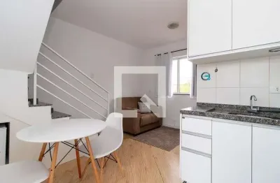 Apartamento para aluguel - água verde, 1 quarto,  32 m² - curitiba