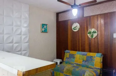 Apartamento para aluguel - aviação, 1 quarto,  31 m² - praia grande