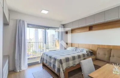 Kitnet / stúdio para aluguel - brooklin, 1 quarto,  24 m² - são paulo