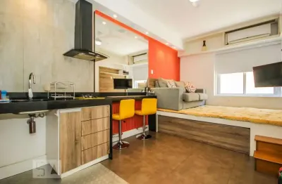 Kitnet / stúdio para aluguel - copacabana, 1 quarto,  25 m² - rio de janeiro