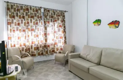 Apartamento para aluguel - jose menino, 2 quartos,  65 m² - santos