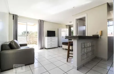 Kitnet / stúdio para aluguel - setor leste universitário , 1 quarto,  30 m² - goiânia