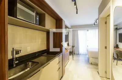 Kitnet / stúdio para aluguel - moema, 1 quarto,  30 m² - são paulo