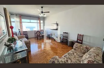 Apartamento para aluguel - gonzaga , 2 quartos,  75 m² - santos