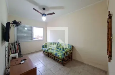Apartamento para aluguel - nova mirim, 1 quarto,  53 m² - praia grande