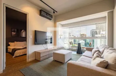 Apartamento para aluguel - pinheiros, 1 quarto,  39 m² - são paulo