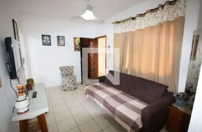 Apartamento para aluguel - canto do forte, 1 quarto,  71 m² - praia grande