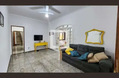 Casa para aluguel - campo grande, 4 quartos,  200 m² - santos