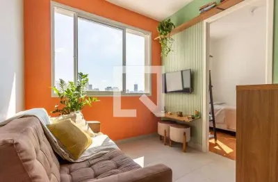 Apartamento para aluguel - chácara santo antonio, 2 quartos,  34 m² - são paulo