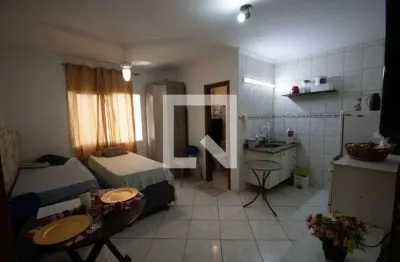 Apartamento para aluguel - nova mirim, 1 quarto,  30 m² - praia grande