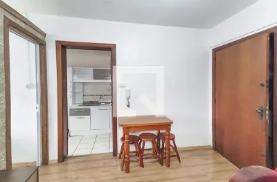 Apartamento para aluguel - centro, 1 quarto,  60 m² - são leopoldo