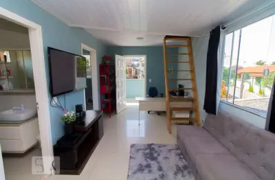 Casa para aluguel - monte cristo, 3 quartos,  70 m² - florianópolis