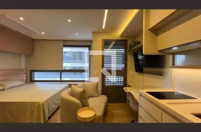 Kitnet / stúdio para aluguel - pinheiros, 1 quarto,  24 m² - são paulo