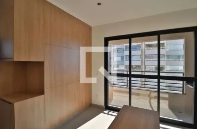 Kitnet / stúdio para aluguel - saraiva, 1 quarto,  34 m² - uberlândia