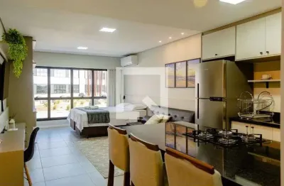 Kitnet / stúdio para aluguel - campeche, 1 quarto,  39 m² - florianópolis