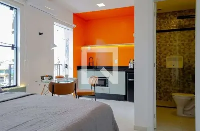 Kitnet / stúdio para aluguel - campeche, 1 quarto,  23 m² - florianópolis