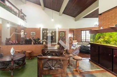 Casa para aluguel - vila santo antônio, 8 quartos,  640 m² - cotia