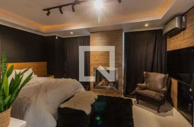 Kitnet / stúdio para aluguel - centro, 1 quarto,  25 m² - florianópolis