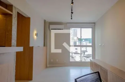 Apartamento para aluguel - centro, 2 quartos,  65 m² - florianópolis