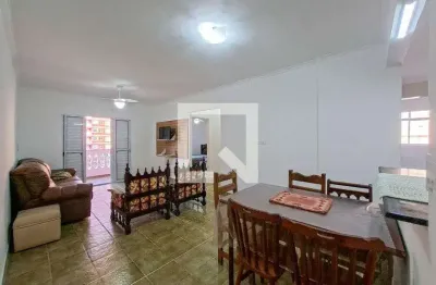 Apartamento para aluguel - vila tupi, 2 quartos,  80 m² - praia grande
