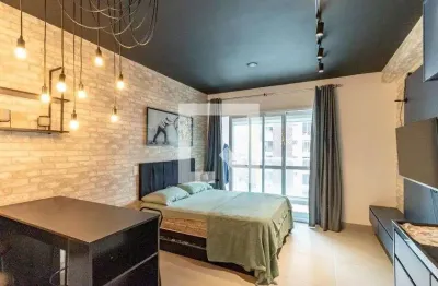 Kitnet / stúdio para aluguel - moema, 1 quarto,  24 m² - são paulo