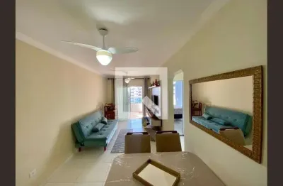 Apartamento para aluguel - vila caiçara, 2 quartos,  85 m² - praia grande