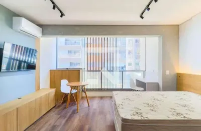 Kitnet / stúdio para aluguel - brooklin, 1 quarto,  30 m² - são paulo