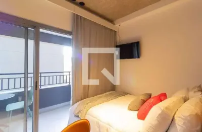 Kitnet / stúdio para aluguel - chácara santo antonio, 1 quarto,  21 m² - são paulo