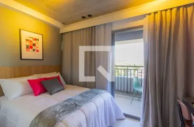 Kitnet / stúdio para aluguel - chácara santo antonio, 1 quarto,  19 m² - são paulo