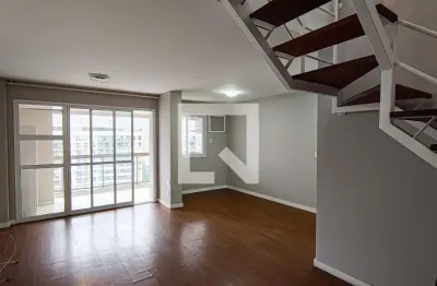 Cobertura para aluguel - jacarepaguá, 3 quartos,  185 m² - rio de janeiro