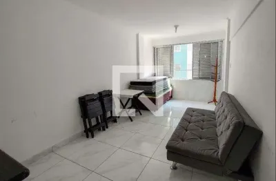 Kitnet / stúdio para aluguel - guilhermina, 1 quarto,  50 m² - praia grande